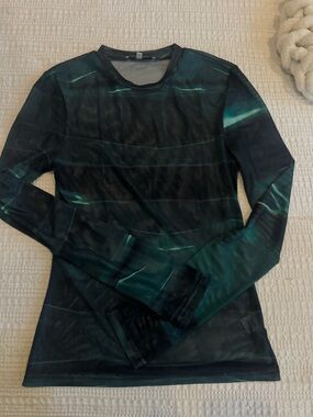 Remi x Revolve Shelley Top in Teal Blue